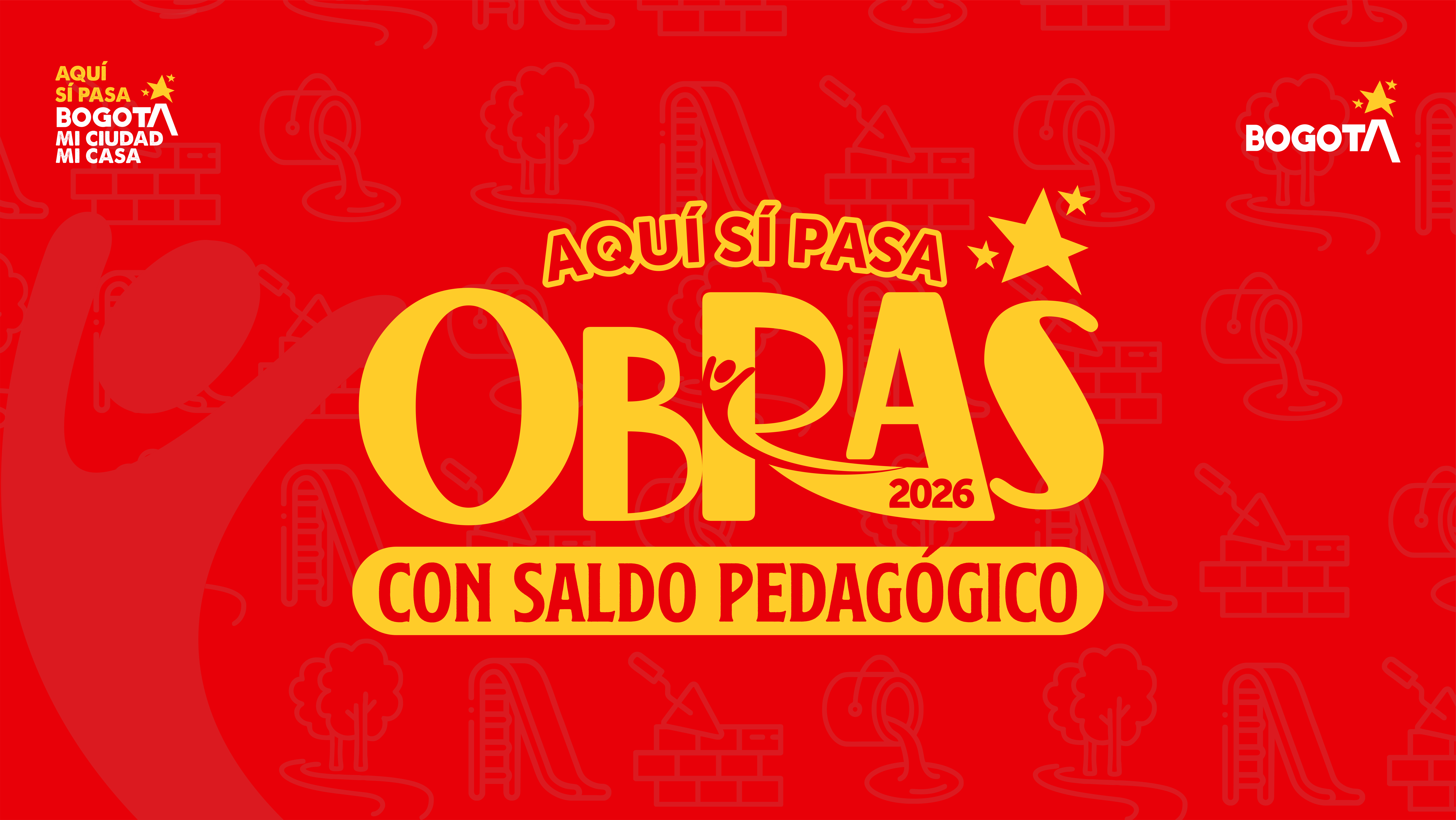Convocatoria para las Obras con Saldo Pedagógico 2026, orientada a la participación comunitaria y la mejora del espacio público en Bogotá