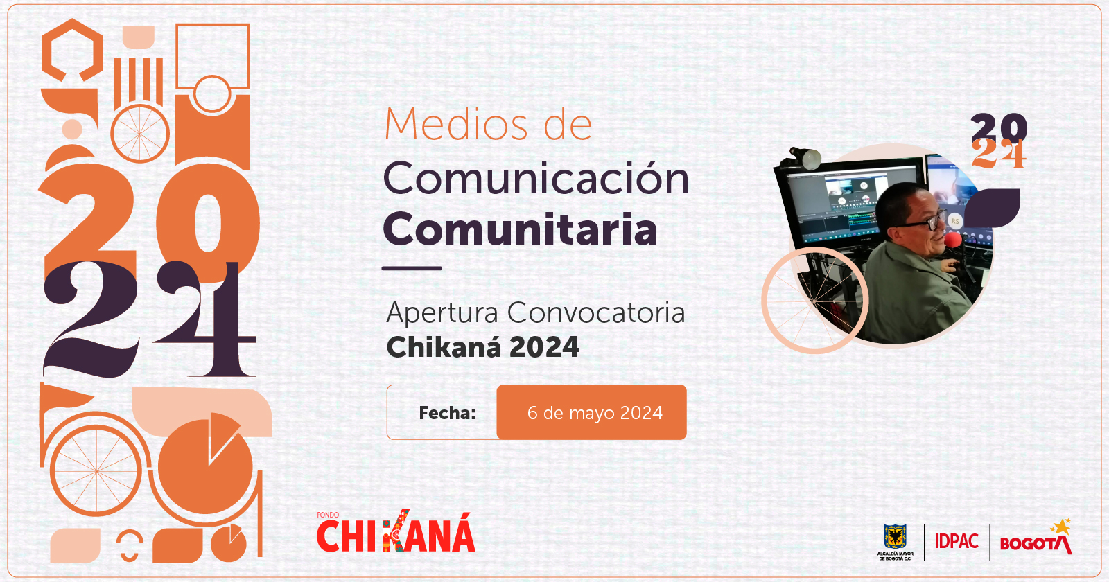 IDPAC lanza convocatoria Chikaná 2024 para Medios de Comunicación  Comunitaria 