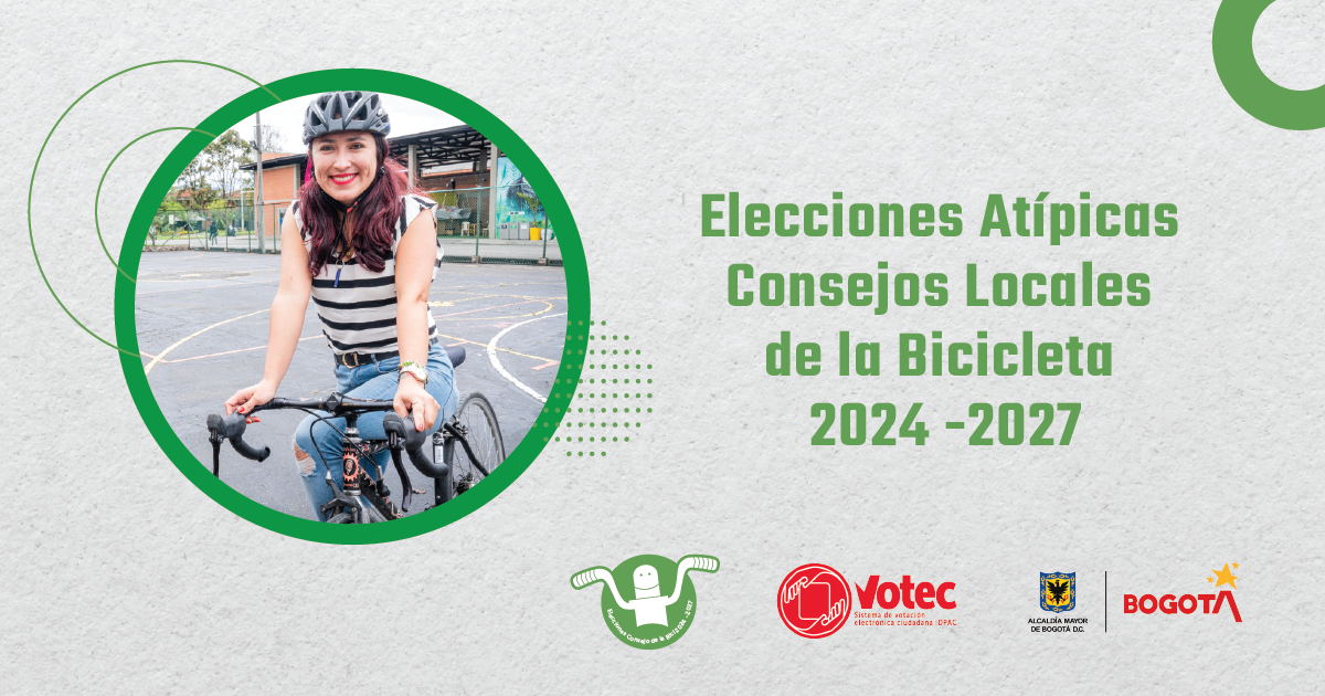 elecciones atípicas de los consejeros y las consejeras de la bicicleta 2024 – 2027