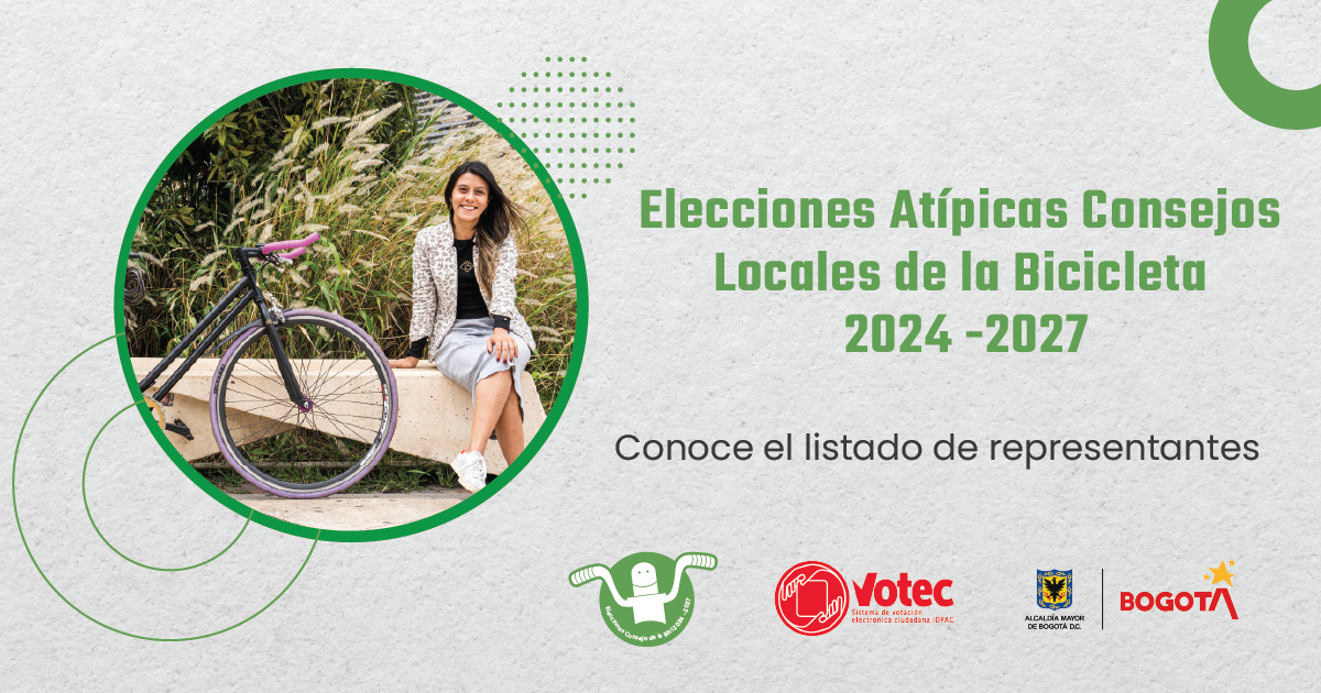 Elecciones Atípicas de los Consejos Locales de la Bicicleta 2024-2027