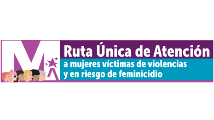 Logo Ruta Única de Atención a mujeres víctimas de violencia y en riesgo de feminicidio
