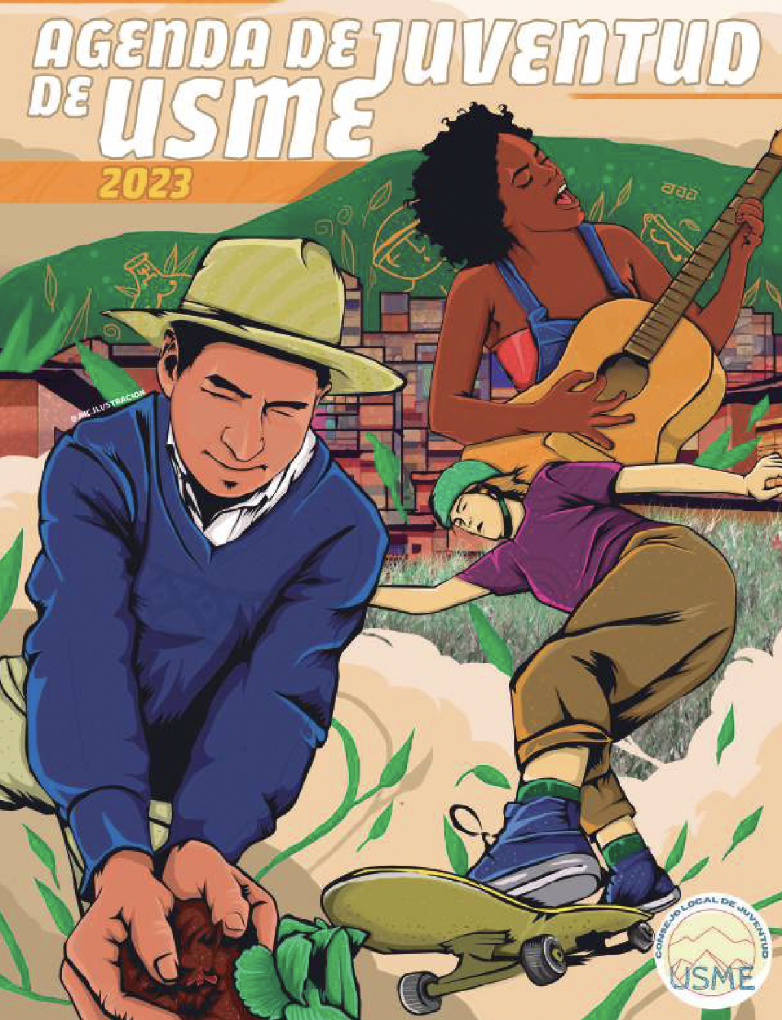 Portada Agenda Local de Juventud de Usme