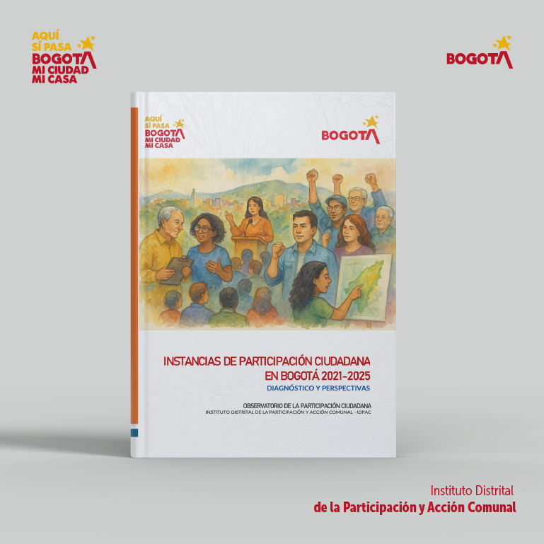 Portada Instancias de Participación Ciudadana en Bogotá 2021–2025