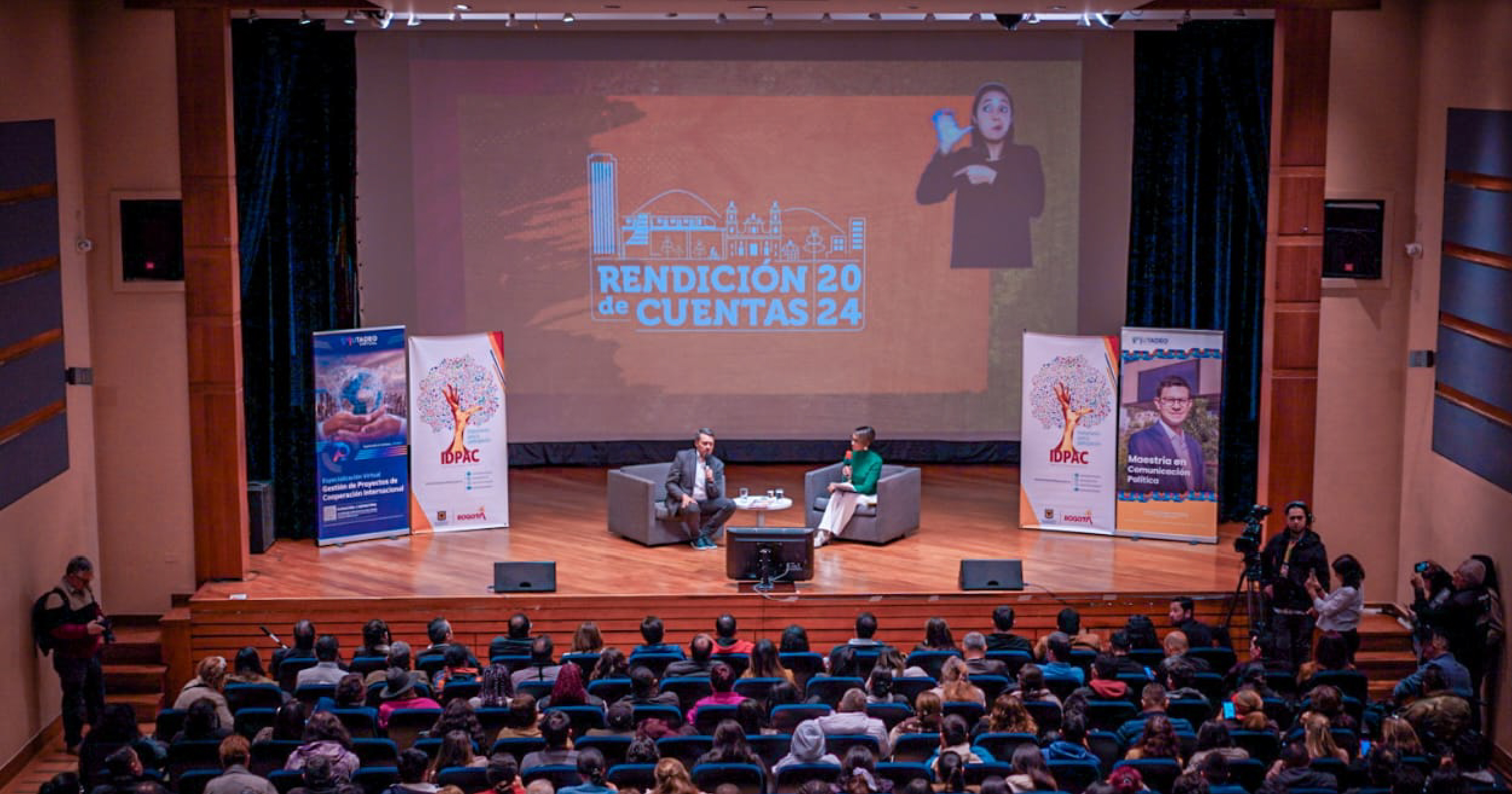 IDPAC rinde cuentas vigencia 2023