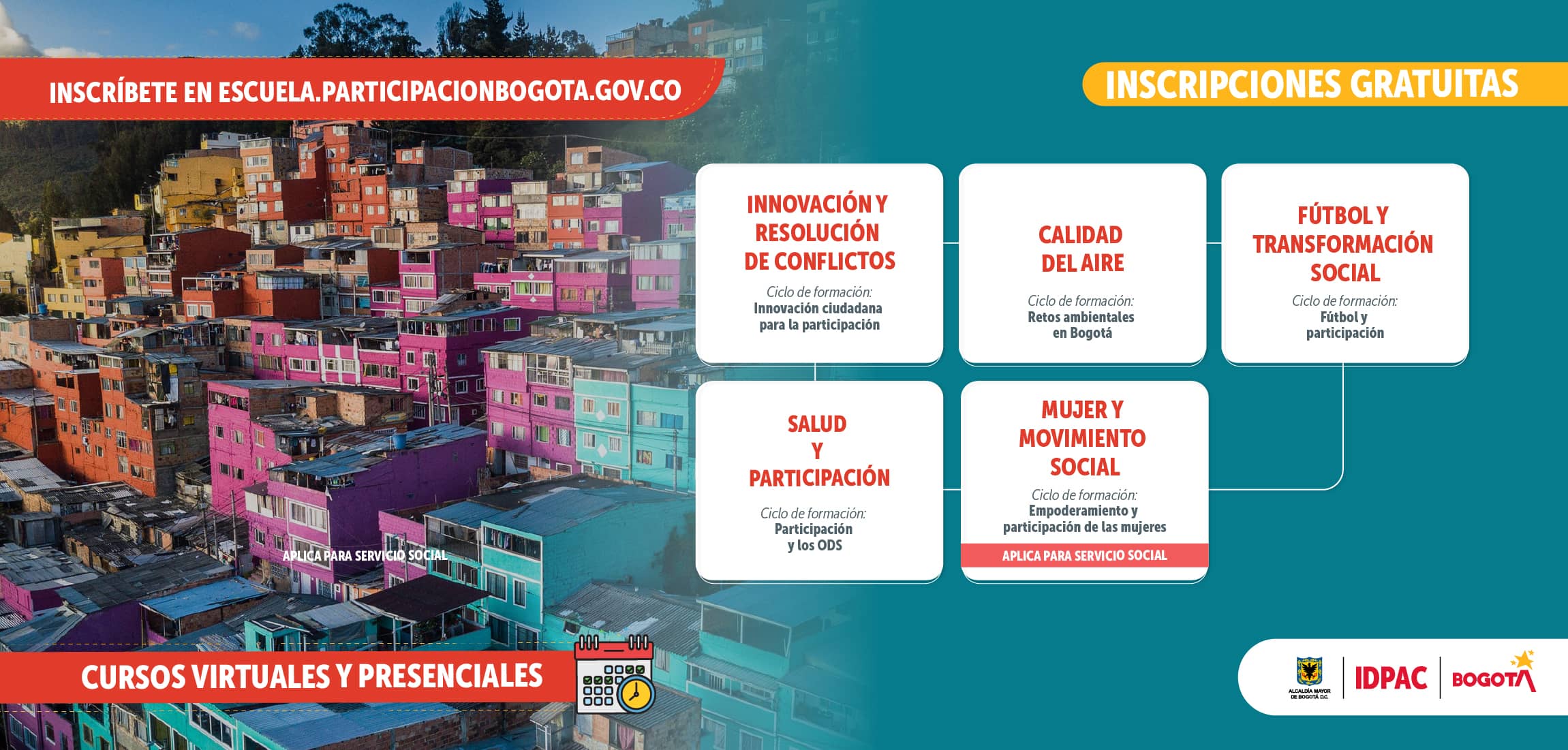 Conoce el Top 5 de los Cursos de la Escuela del IDPAC