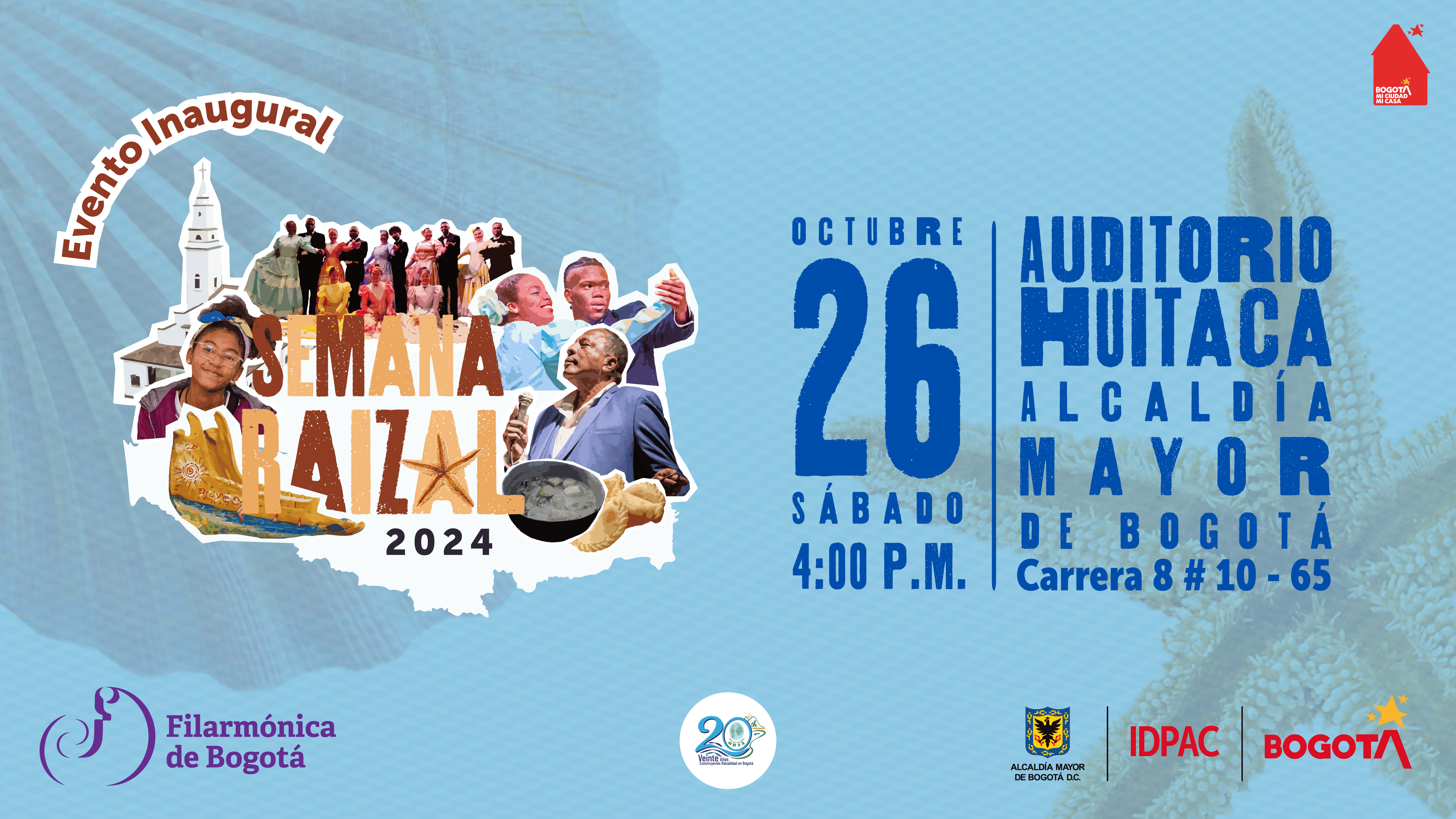 Este 26 de octubre se inicia la semana raizal en Bogotá.