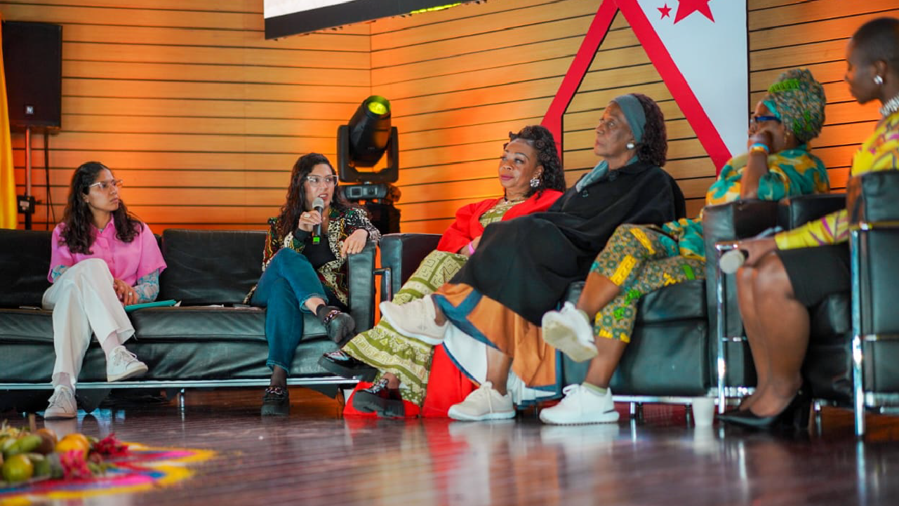 mujeres negras y afrocolombianas en la conmemoración del 25J