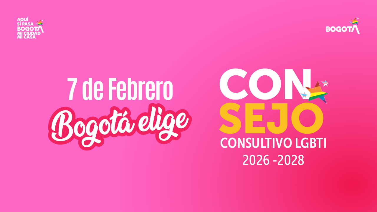 Participación Bogotá elige el Consejo Consultivo LGBTI 2026–2028