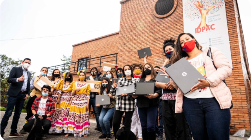 Foto Entrega de incentivos para fortalecimiento organizativo.