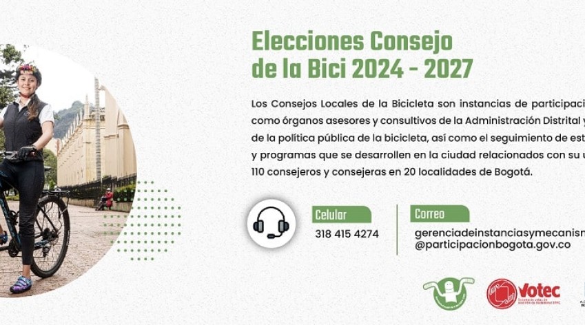 INSCRÍBETE A LA ELECCIÓN DEL CONSEJO LOCAL DE LA BICI 2024 – 2027