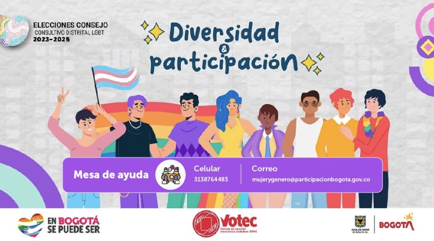 Listado Oficial de Candidatos y Candidatas por las curules de personas transgénero y derecho a la educación Elección del Consejo Consultivo Distrital LGBT 2023 – 2025