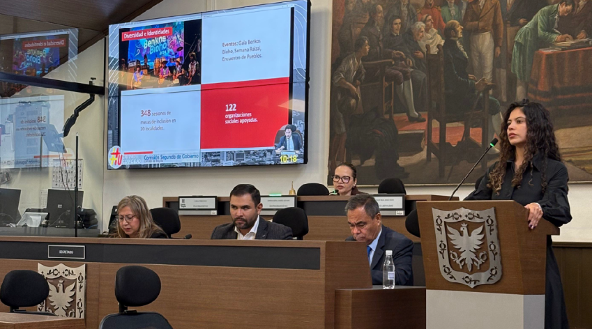 IDPAC presentó en el Concejo de Bogotá