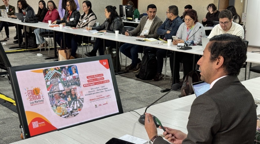 IDPAC presente en la construcción de la agenda participativa de la Comisión Intersectorial de Bogotá