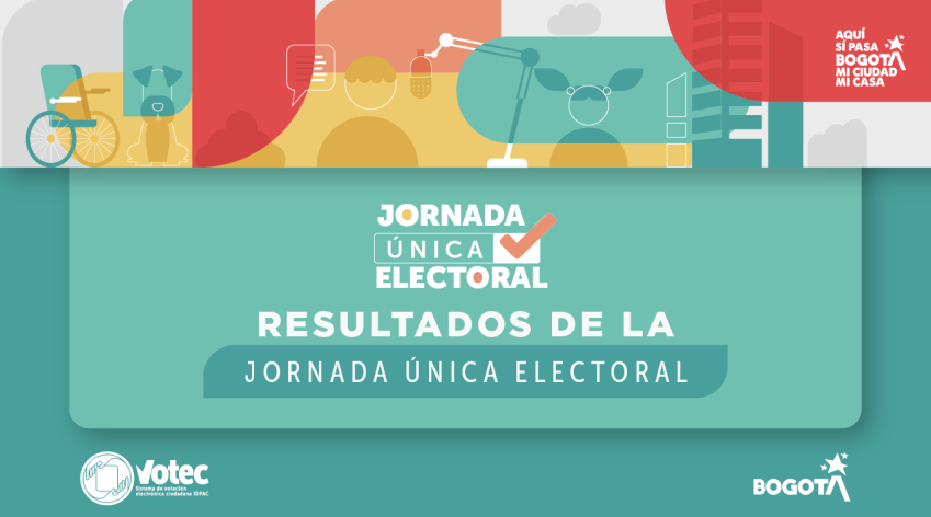 Conozca los resultados de la Jornada Única Electoral