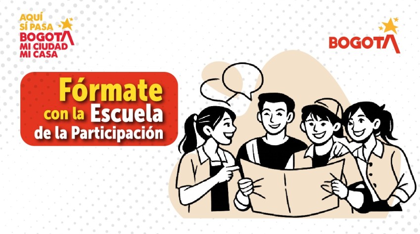 Ciudadanía participa en proceso de formación de la Escuela de la Participación del IDPAC en Bogotá para fortalecer la democracia y el liderazgo comunitario.
