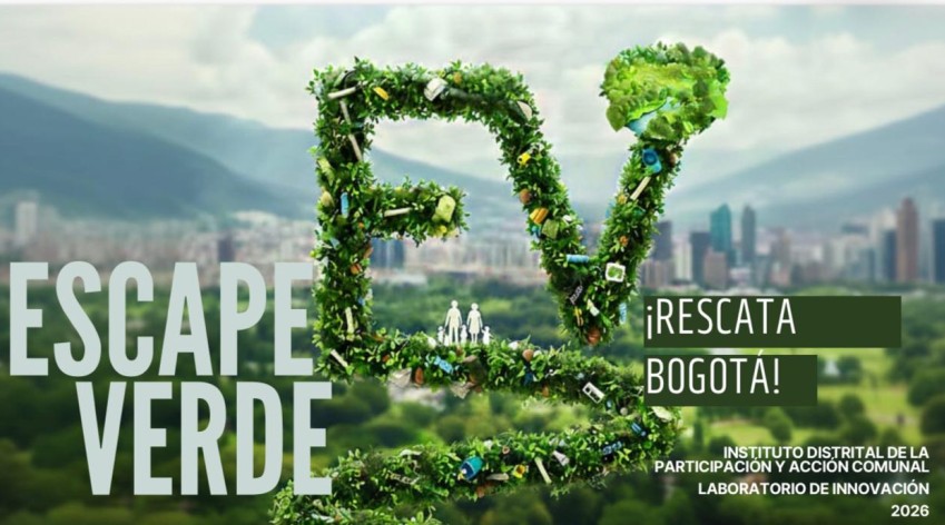 Escape Verde: Rescata Bogotá" es una experiencia interactiva que sensibiliza a la ciudadanía sobre la correcta disposición de residuos, promoviendo la participación activa a través del IDPAC en Corferias.