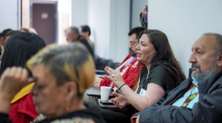 Participantes en encuentro del Consejo Distrital de Paz, Reconciliación y Convivencia de Bogotá durante la jornada electoral 2026-2029.